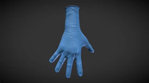 Hand Gloves 3d Model By Michał Rudowski Elyandel Bd678af Sketchfab
