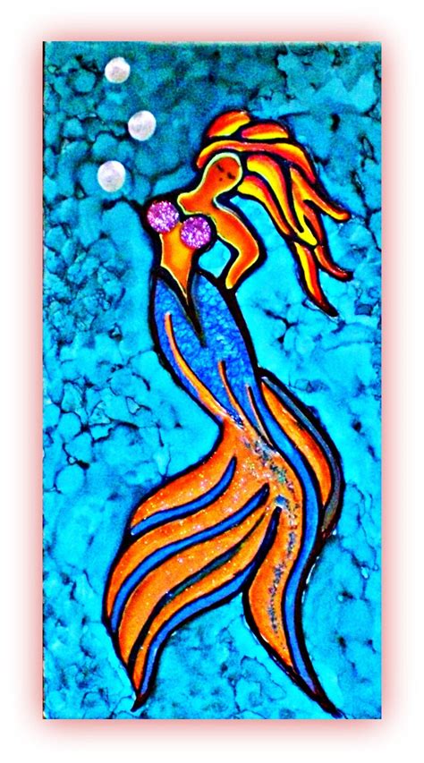 Mermaid Decor Mermaid Wall Art Mermaid Paintings Etsy