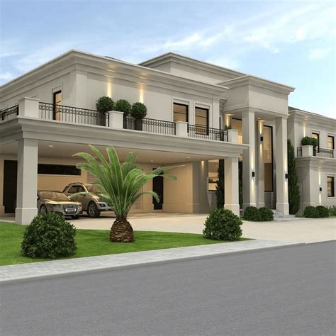 Traditional Modern Classic House Exterior Design Best