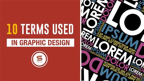 Words And Terms In Graphic Design Youtube