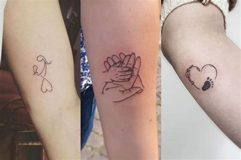 Pequeños Tatuajes De Hijos