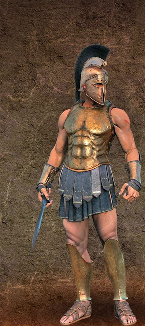 Corinthian Hoplite Greek Warrior Spartan Warrior Greek Soldier