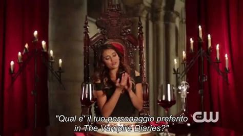 Dinner with a vampire book. The Vampire Diaries: My Dinner Date with Nina Dobrev (sub ...