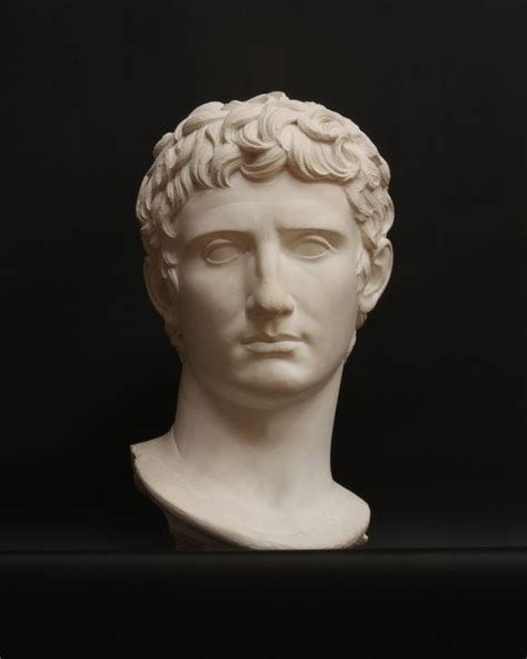 Augustus Caesar Bust Item 406 Roman Sculpture Bust Sculpture