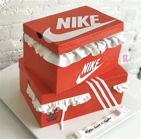 Sneaker Box Cakes Bcakeny 16 Birthday Cake Custom Birthday Cakes 1st Birthday Party Themes