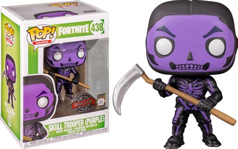 Funko Pop Fortnite Skull Trooper Purple 438 The Amazing Collectables
