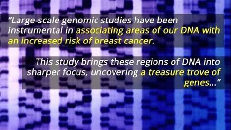 Treasure Trove Of 110 Genes Linked To Breast Cancer Technology Networks