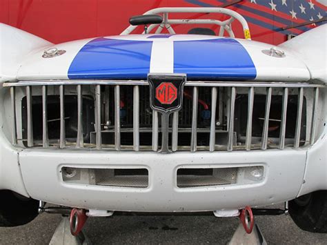 Harry Gentrys 1962 Mg Midget Vintage Racecar Number 7