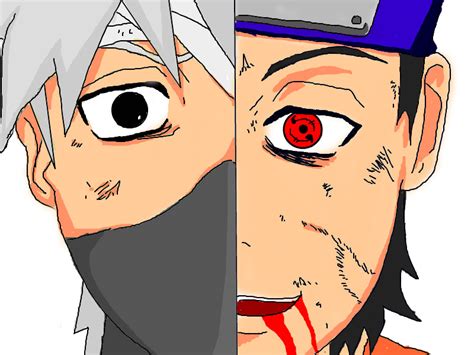 Kakashi And Obito ← A Other Speedpaint Drawing By Baka Queeky Draw