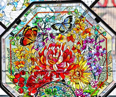 Stained Glass Garden Free Stock Photo - Public Domain Pictures
