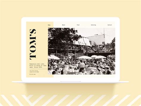 Toms Wholesome Food Homepage By Monotonomo On Dribbble