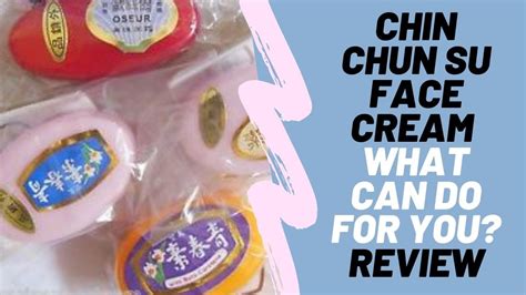 Chin Chun Su Face Cream Review L Online Price P8000 8900 L