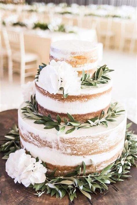 Bolos De Casamento Sugest Es Para Ado Ar O Seu Grande Dia Naked Cakes White Wedding Cake