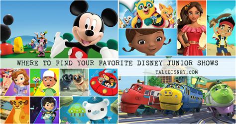 Where To Find Each Of The Disney Junior Shows Streaming Online Talkdisney