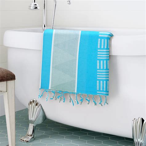 Buy Storyhome Turkish Huck A Back Weave Bath Towel 75 Cm X 150 Cm