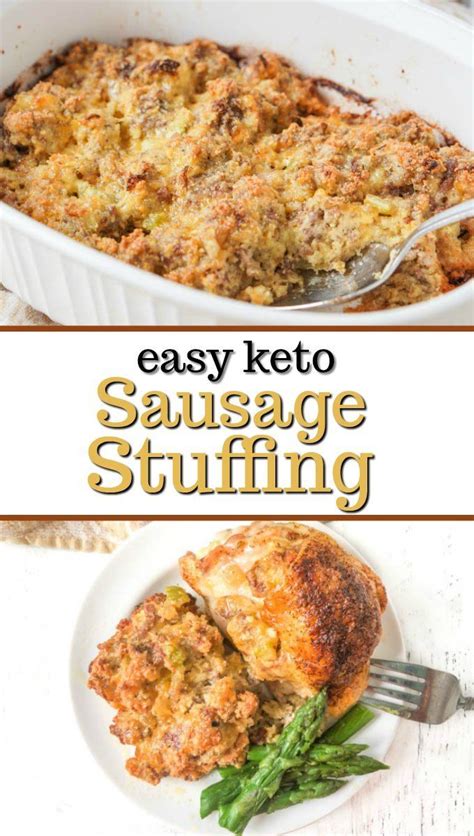 easy keto stuffing recipe great for the holidays and gluten free too recipe recipes keto