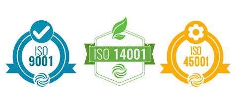 Comparison Between Iso 9001 Iso 14001 And Iso 45001
