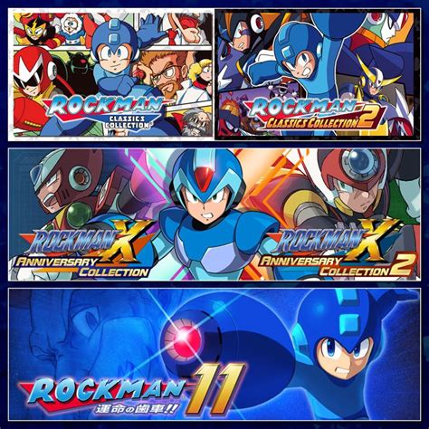 Mega Man 30th Anniversary Bundle 2018 Box Cover Art Mobygames