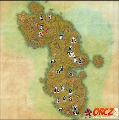 Eso Firsthold Wayshrine Map Orcz The Video Games Wiki