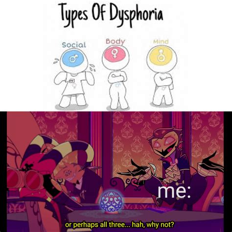 I Didnt Know There Were Types Of Dysphoria And That I Had All Three Traaaaaaannnnnnnnnns