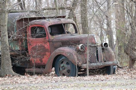 Old Ford Dump Truck Photograph By Dwight Cook Pixels