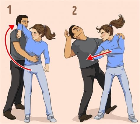 self defense technique for girls to teach attackers a lesson