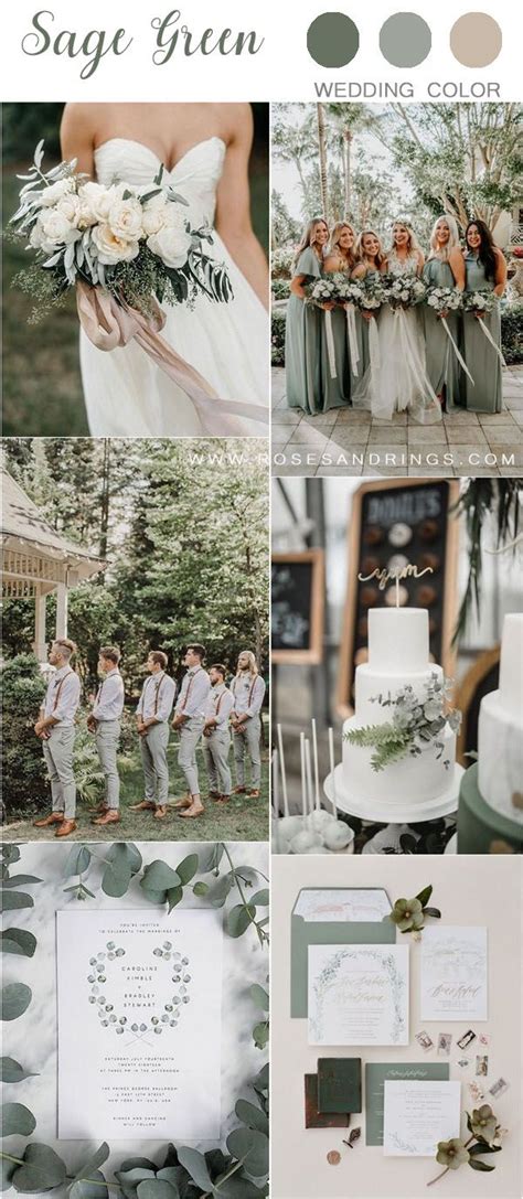 30 Sage Green Wedding Color Ideas For 2023 Roses And Rings Part 2