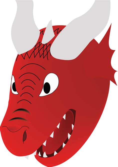 A Red Dragon Head By Drakeat On Deviantart