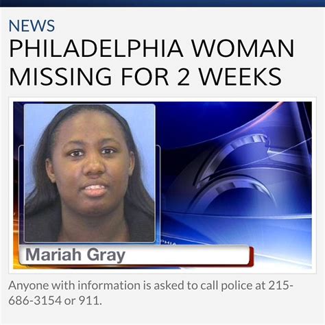 Revolutionary Mindset“ Philadelphia Police Are Searching For A Missing Woman Who Has Not Been
