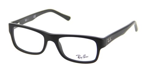 Eyeglasses Ray Ban Rx 5268 5119 5017 Unisex Noir Mat Rectangle Frames