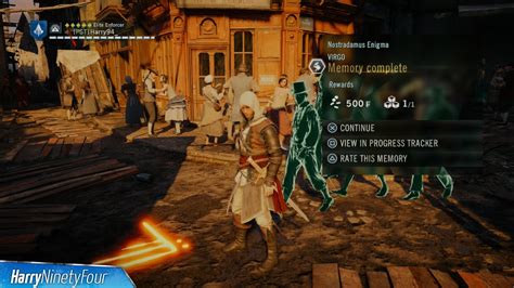 Assassin S Creed Unity Nostradamus Enigma Walkthrough Virgo Youtube