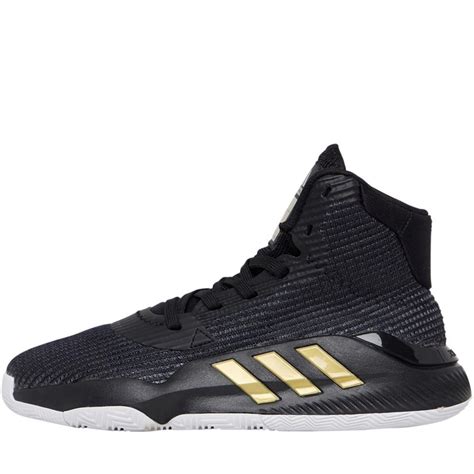 Buy Adidas Junior Boys Pro Bounce 2019 Basketball Shoes Core Blackgold