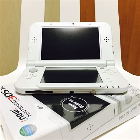 New Nintendo 3ds Xlll Pearl Whiteusntsc Video Gaming Video Game