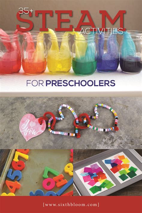 Stem Activities Preschool 35 Steam Activities For Preschoolers