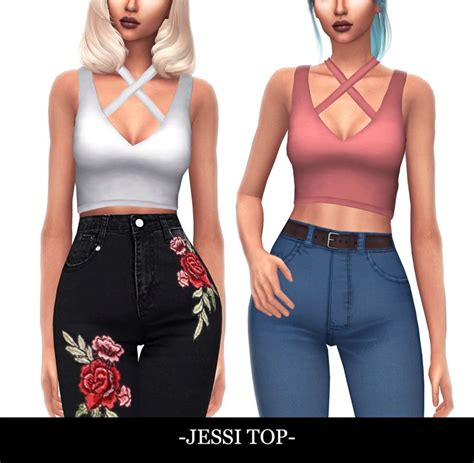 Frost Sims Clothes Sims 4 Clothing Fashion