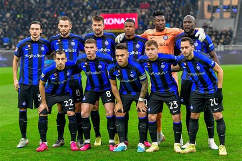 Inter Milan Predicted Line Up Vs Manchester City Best Starting 11