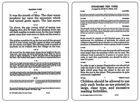 near vision card