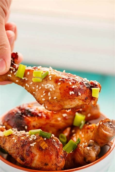 Slow Cooker Chicken Drumsticks Asian Style