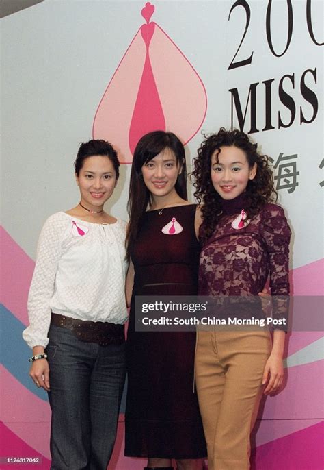 Past Miss Hong Kong Winners Sonija Kwok Anne Heung Hoi Lan And News Photo Getty Images