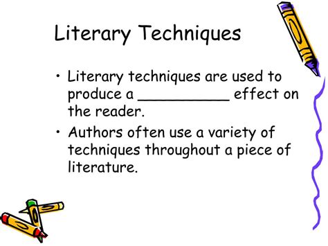 Ppt Literary Devices Literary Techniques Part 2 Adapted From Ms