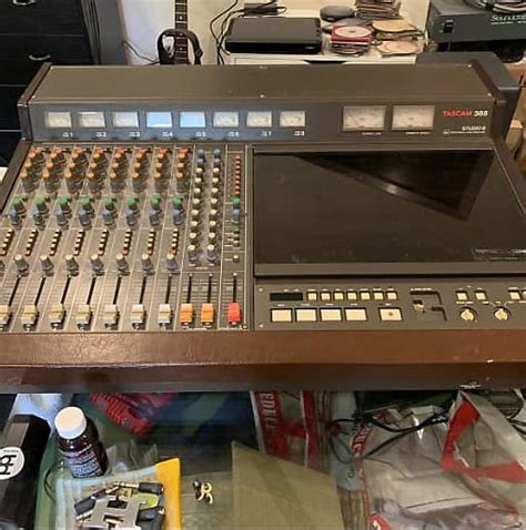 Tascam 388 Studio 8 14 8 Track Tape Recorderand Mixer Reverb