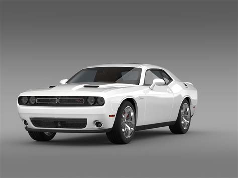 Dodge Challenger Rt Classic Lc 2015 3d Model Cgtrader