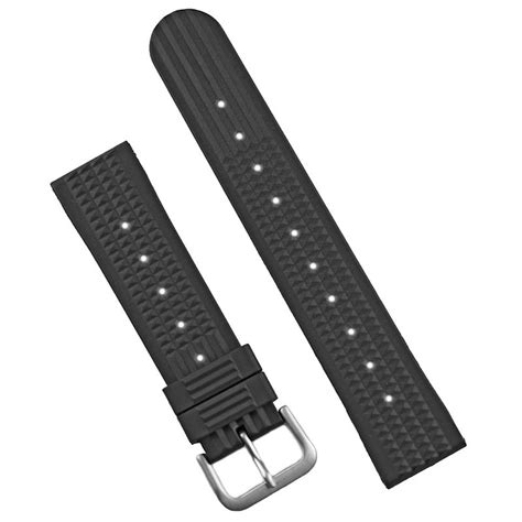 20mm22mm Rubber Wrist Watch Strap Divers Watch Band For Bracelet Parts