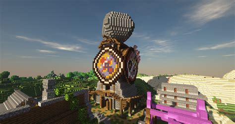 Majoras Mask Clock Tower Minecraft Map