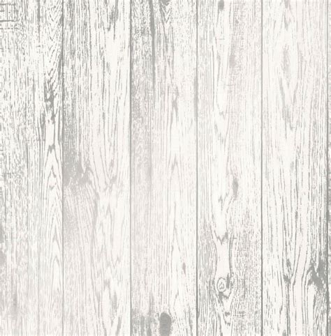 These white wood wallpaper are attractive and fit well with any interior. White Wood Wallpaper Loft Panel with Silver Shabby Chic ...