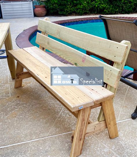 5 Ft Outdoor Bench Diy Project Myoutdoorplans