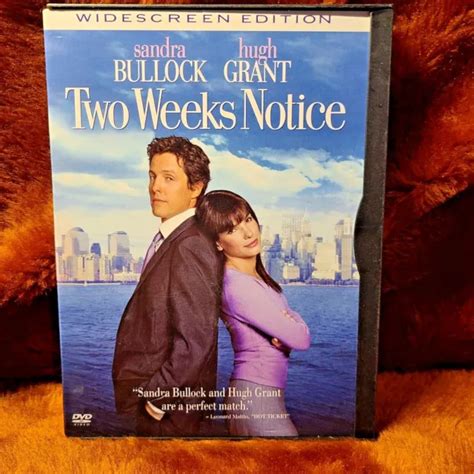 Two Weeks Notice Full Or Widescreen Edition Sandra Bullock Hugh
