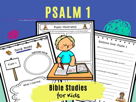 Bible Studies For Kids Psalm 1 Deeper Kidmin
