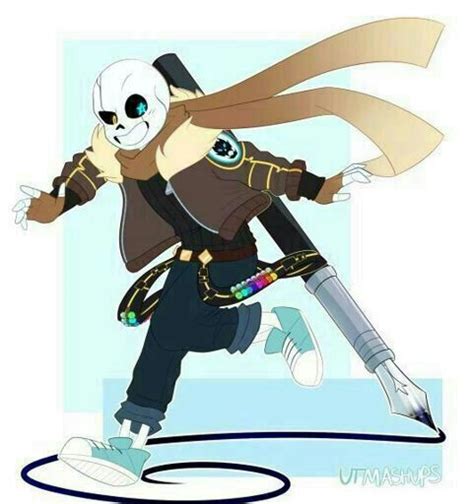 Ink Sans Female Angel The Undertale Au Party Amino