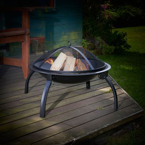 Explore a wide range of the best camp fire folding on aliexpress to find one that suits you! VonHaus Round Fire Pit Folding Garden Bowl Outdoor Camping ...